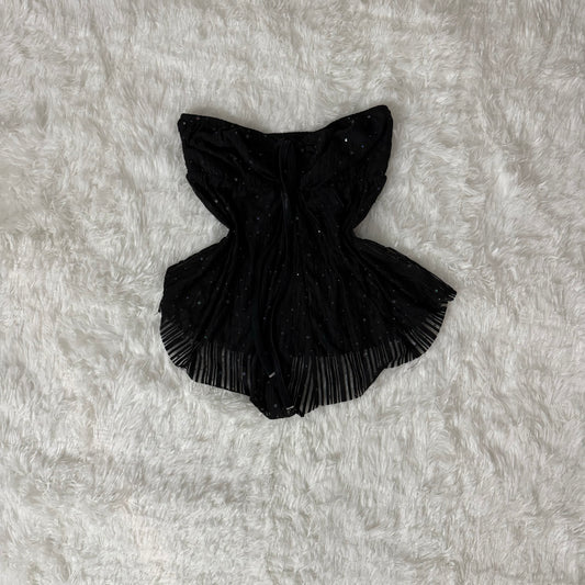 blackberry sequin sleeveless top