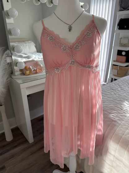 eblin floral raspberry margarita slip dress