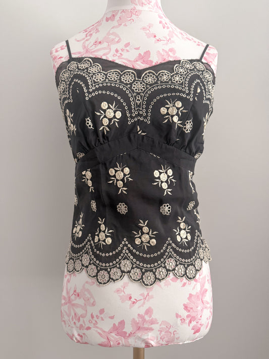 dark cocoa frosting spritz camisole