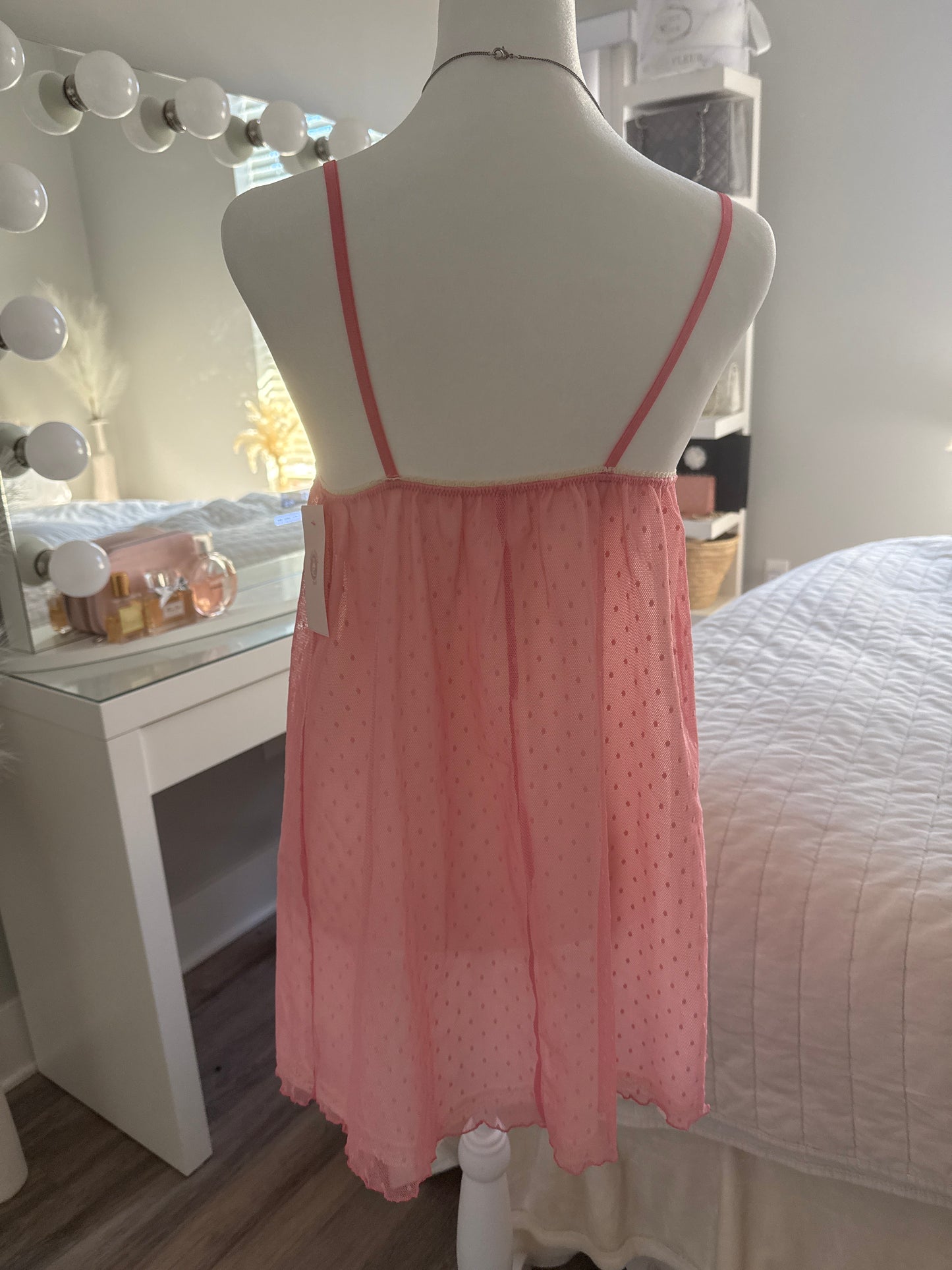 pink lemonade cocktail slip dress