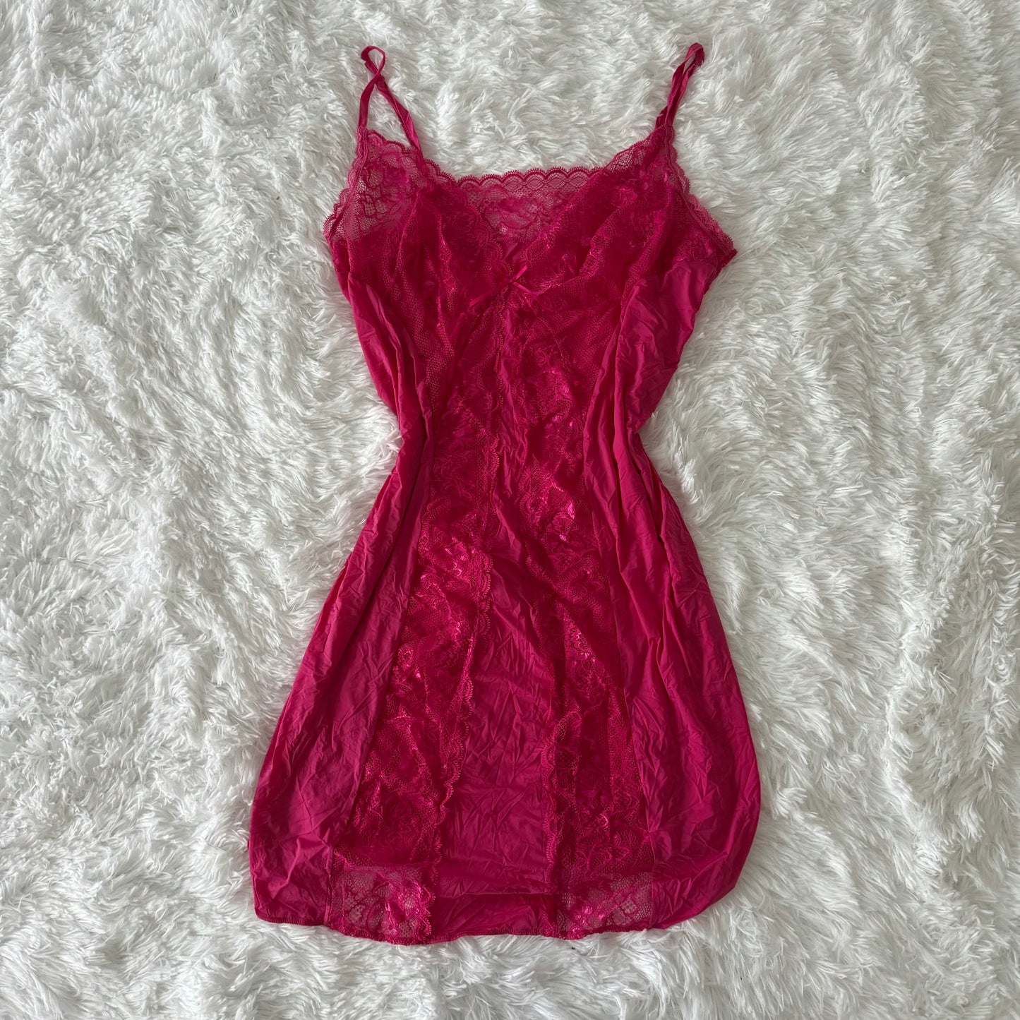 grapefruit madras cocktail slip dress