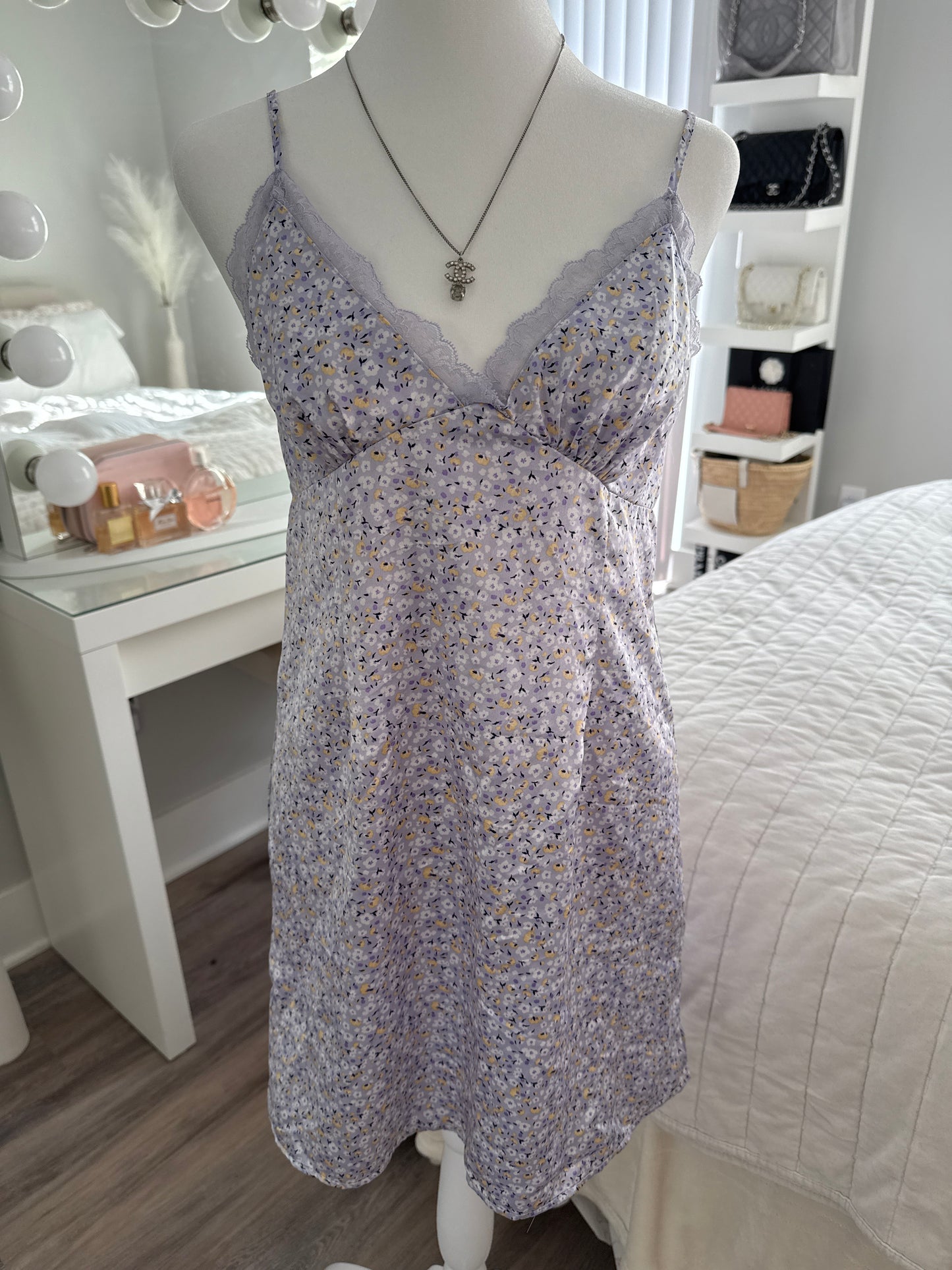 grape mint mojito cocktail slip dress