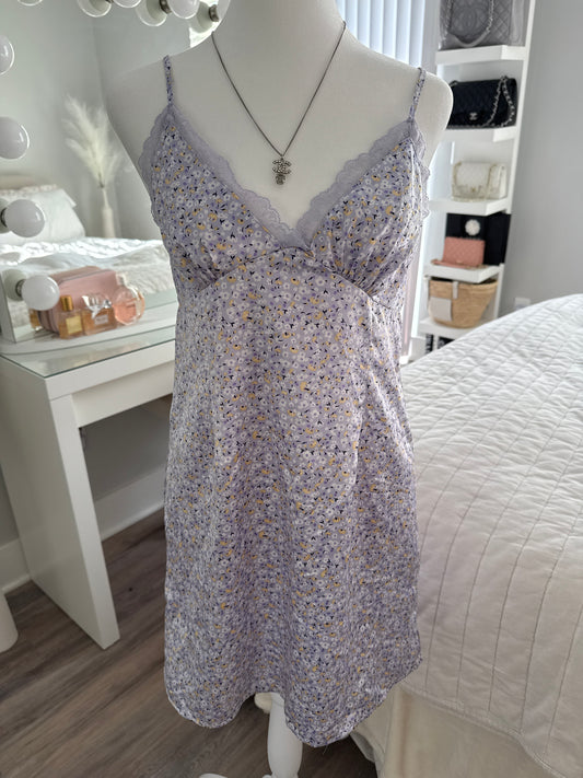 grape mint mojito cocktail slip dress