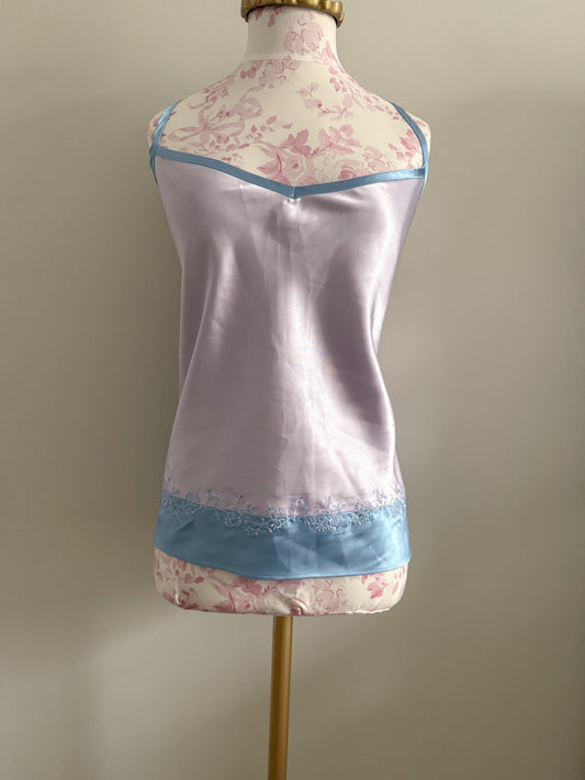 blue pea blossom collins camisole