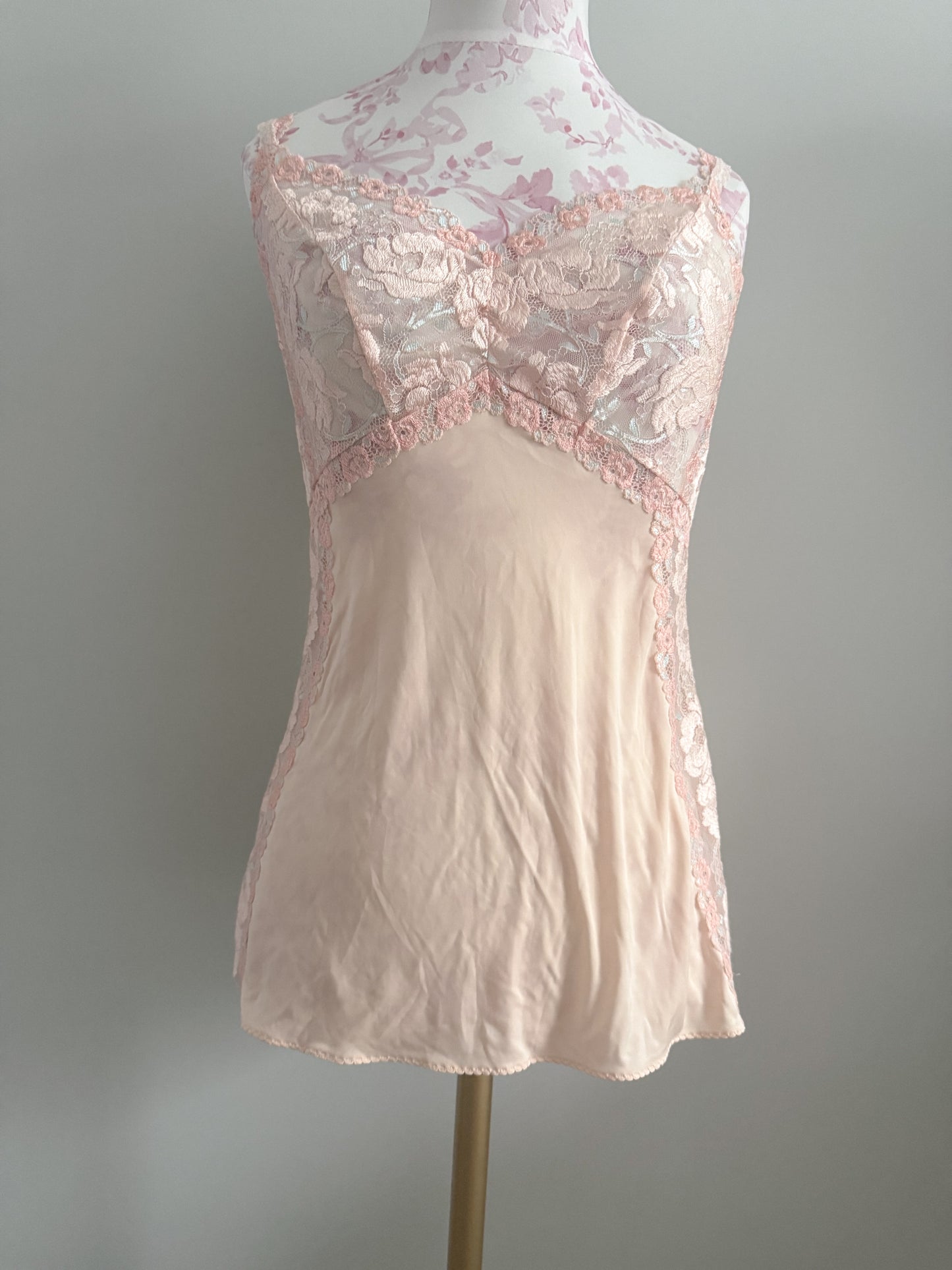 apricot rose bloom cocktail camisole