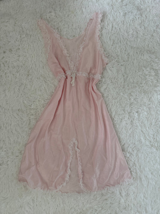 pink gin fizz slip dress