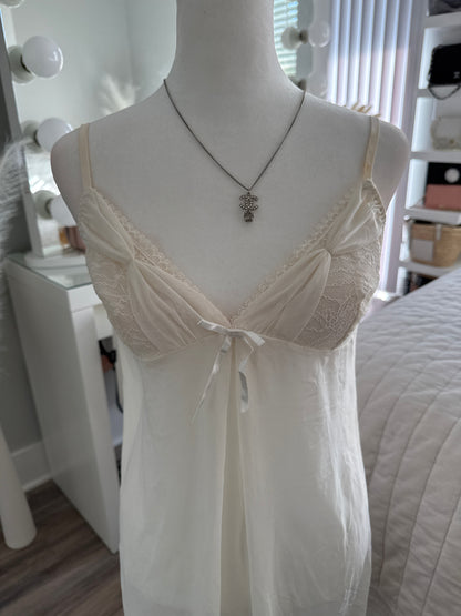 white dragon cocktail slip dress