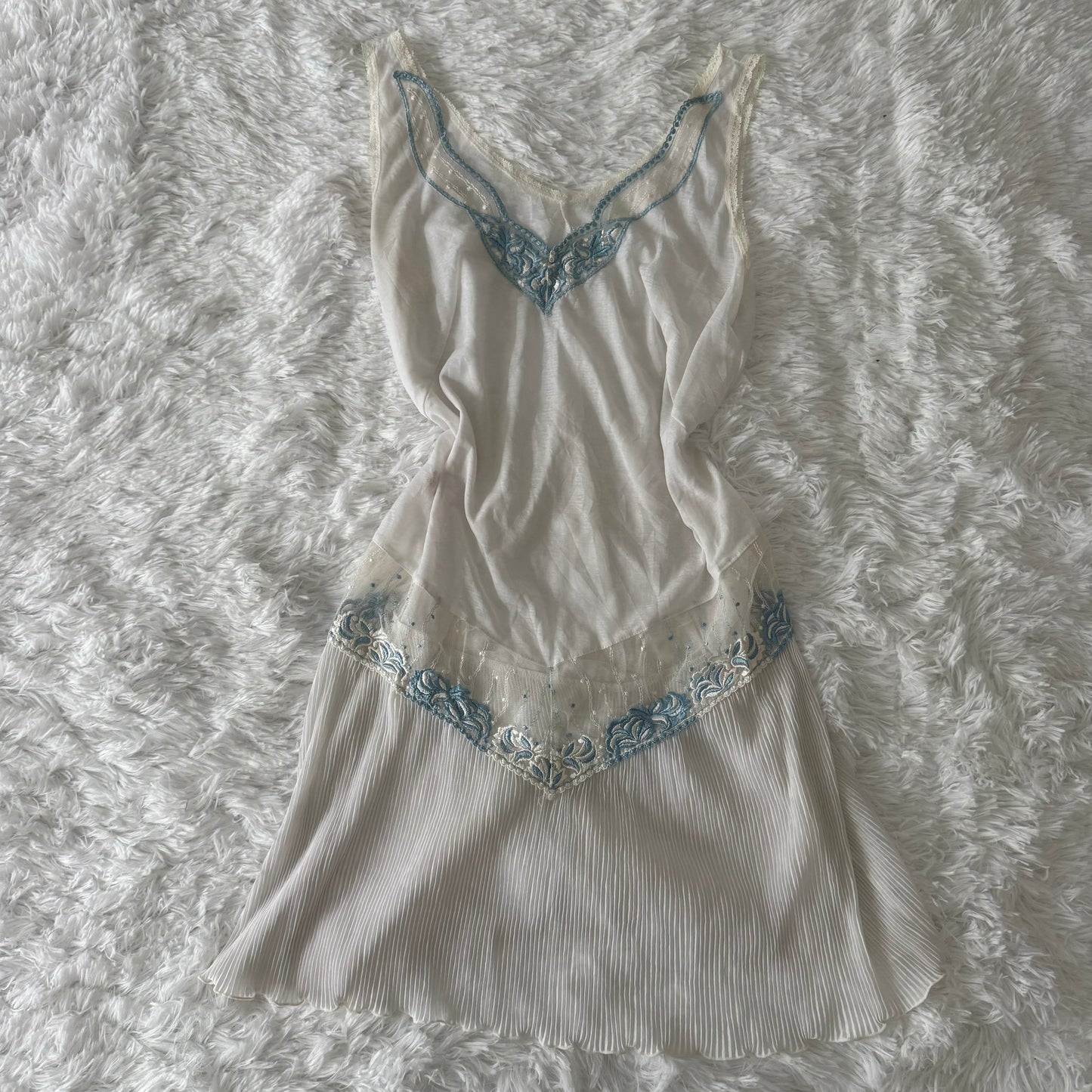 frozen vanilla bean mint margarita slip dress