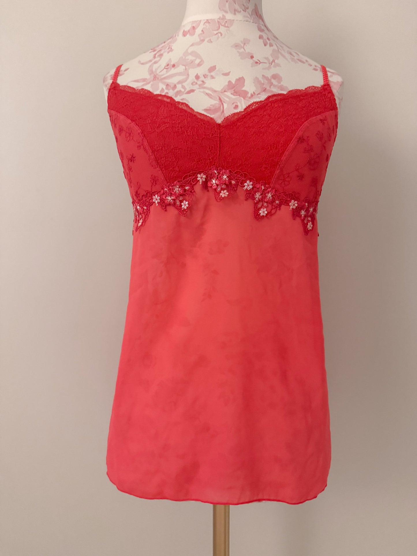 wine kiss cherry cocktail camisole