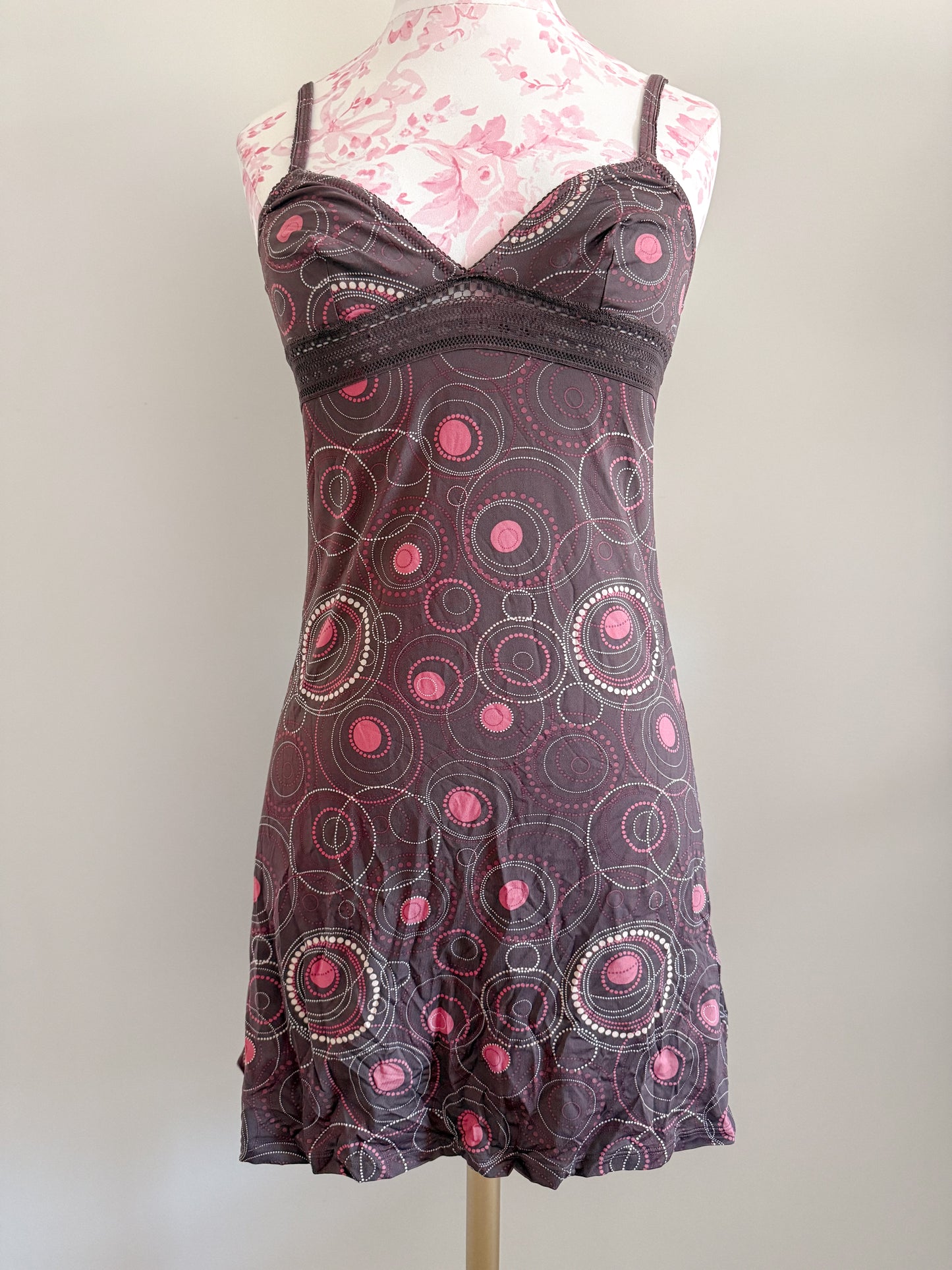 caramel pear dusk margarita slip dress