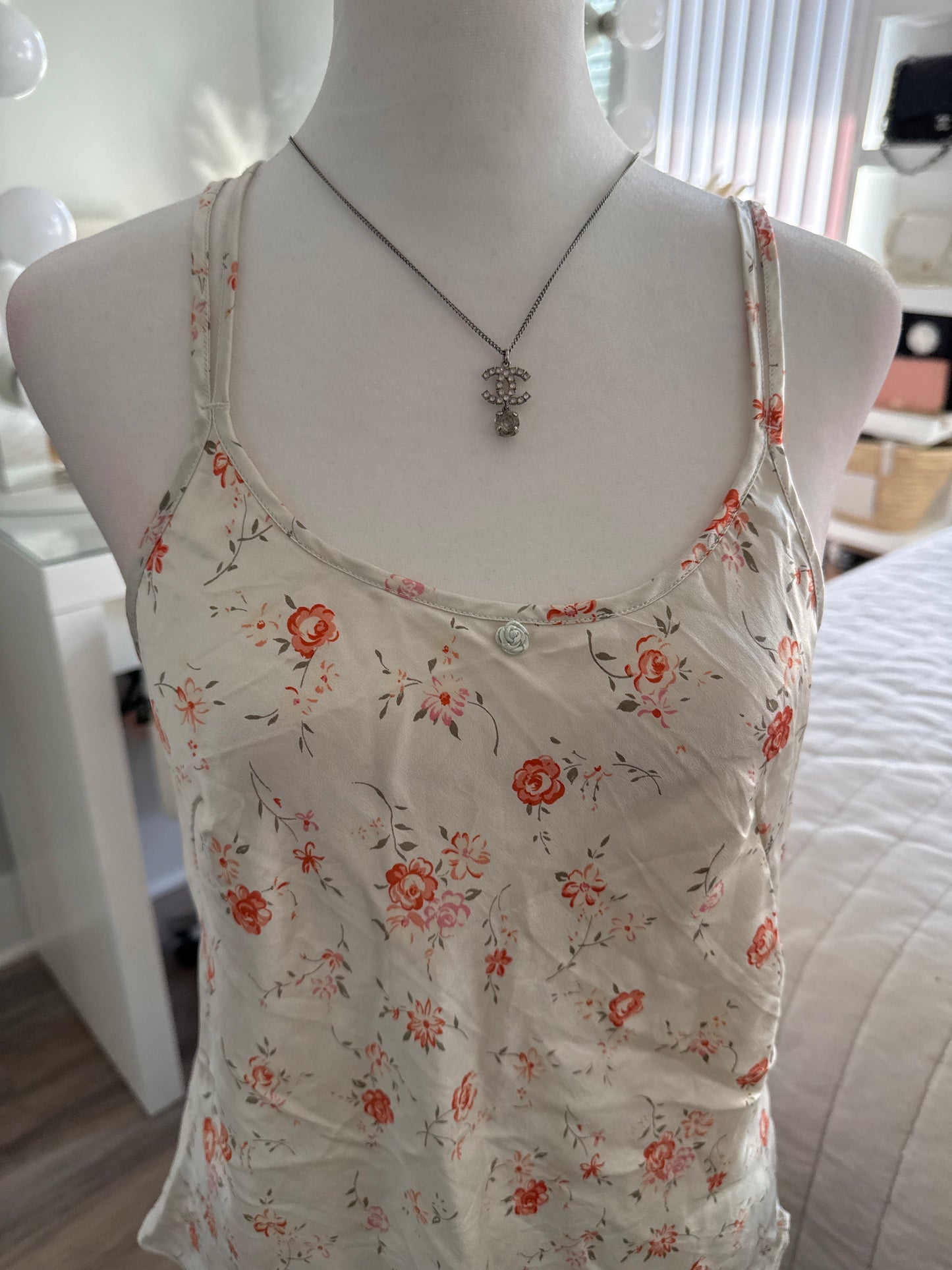 rose and pomegranate negroni camisole