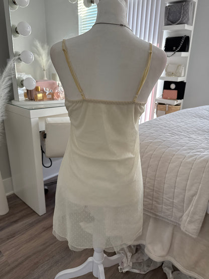 fairy purple belt bow ruched slip dress