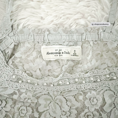 vintage abercrombie and fitch embroidery camisole