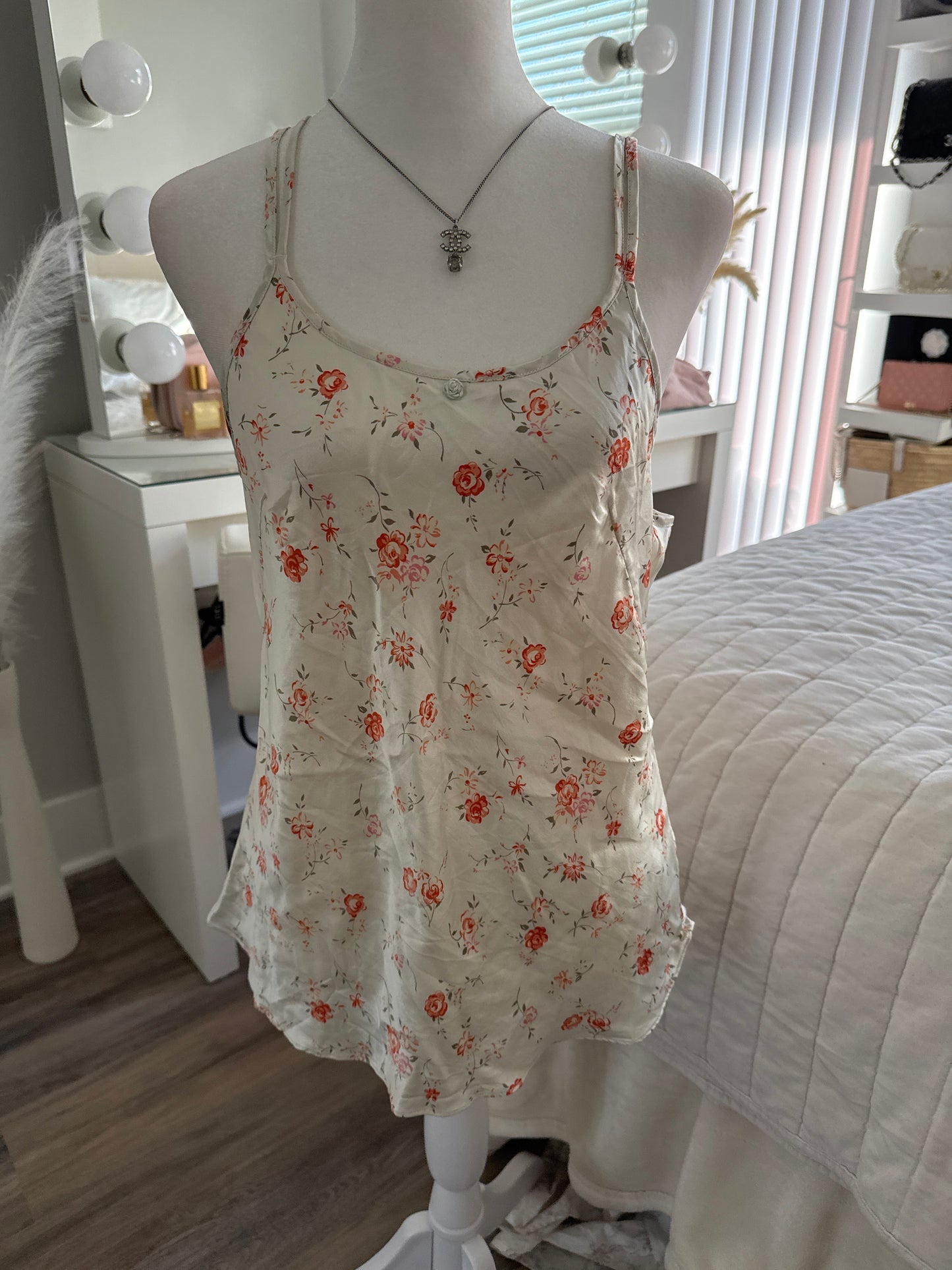 rose and pomegranate negroni camisole