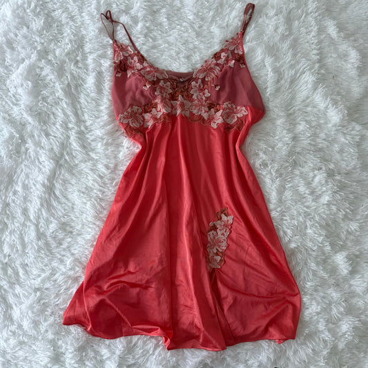 watermelon mint summer cocktail slip dress