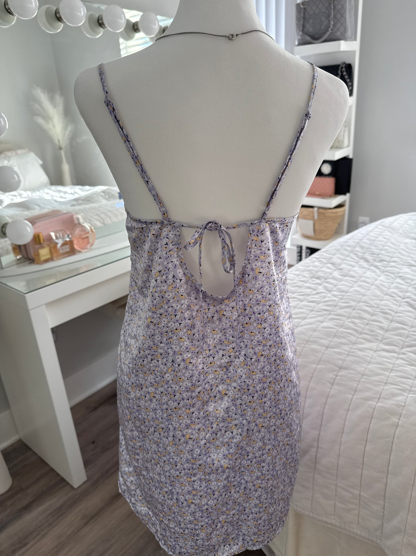 grape mint mojito cocktail slip dress