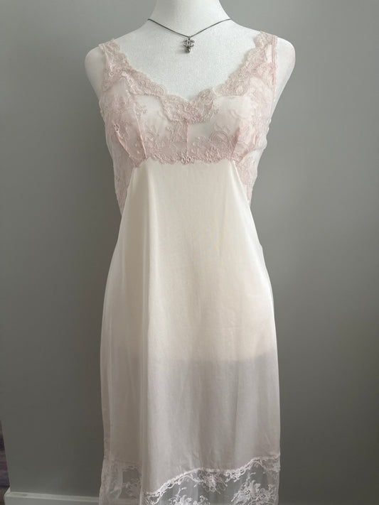 pink cloud margarita slip dress