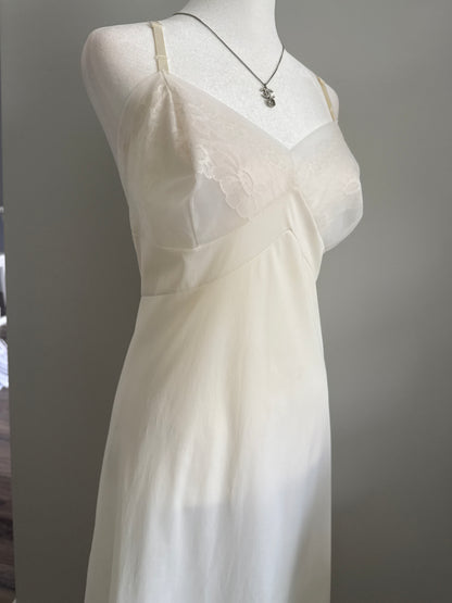 coconut lychee blossom slip dress