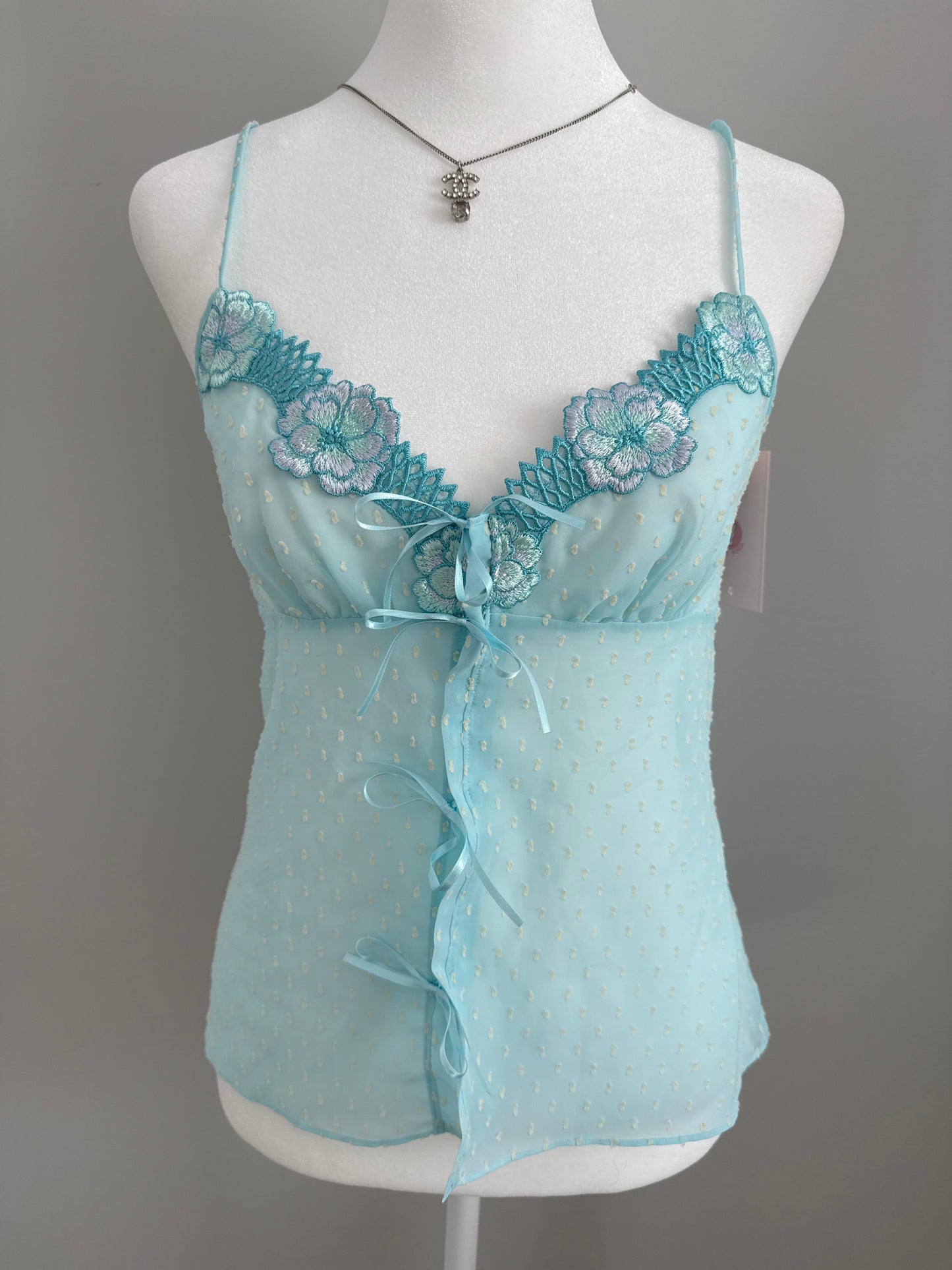 blue peony margarita camisole