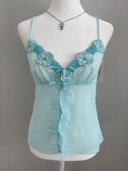 blue peony margarita camisole