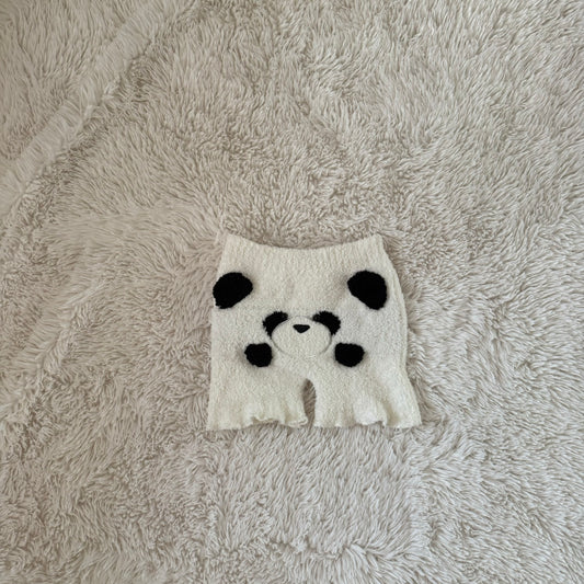 panda bear lounge shorts