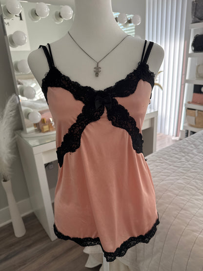 baby pink y2k camisole