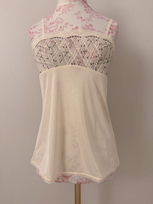 angel cream vow margarita camisole