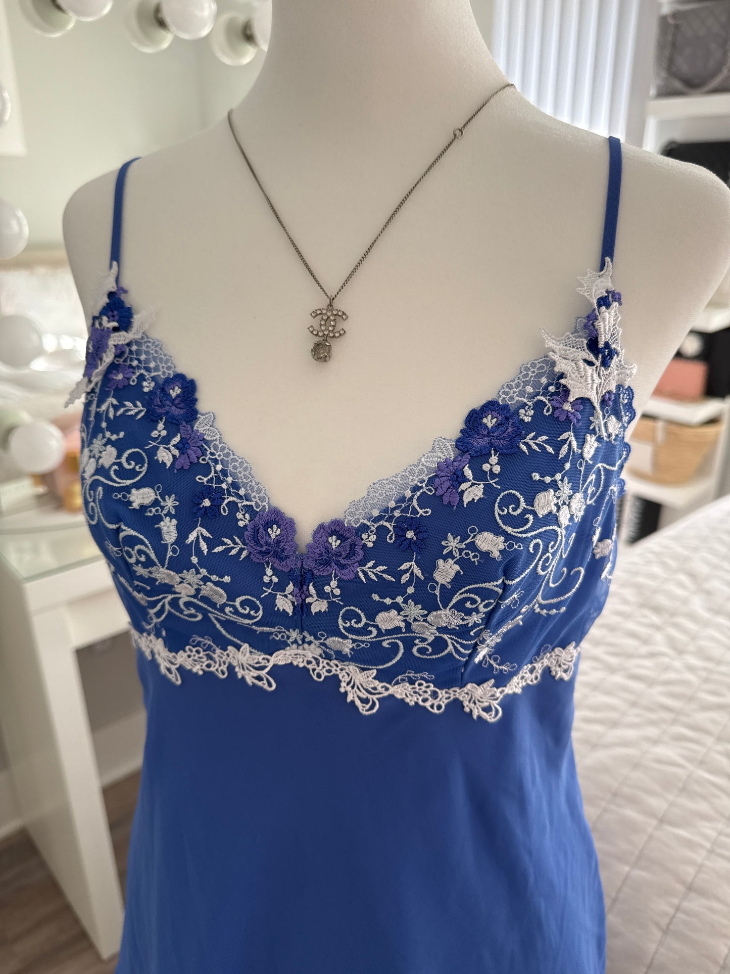 blue raspberry jello shot slip dress