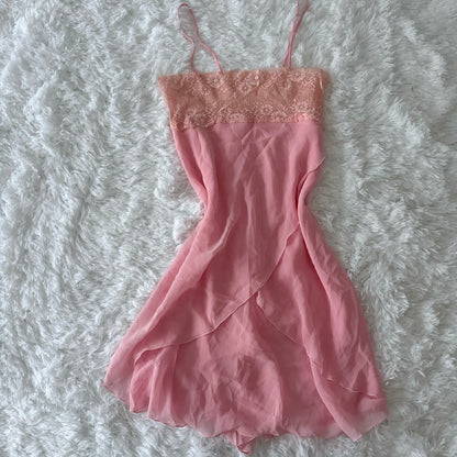 pink peony spritz cocktail slip dress
