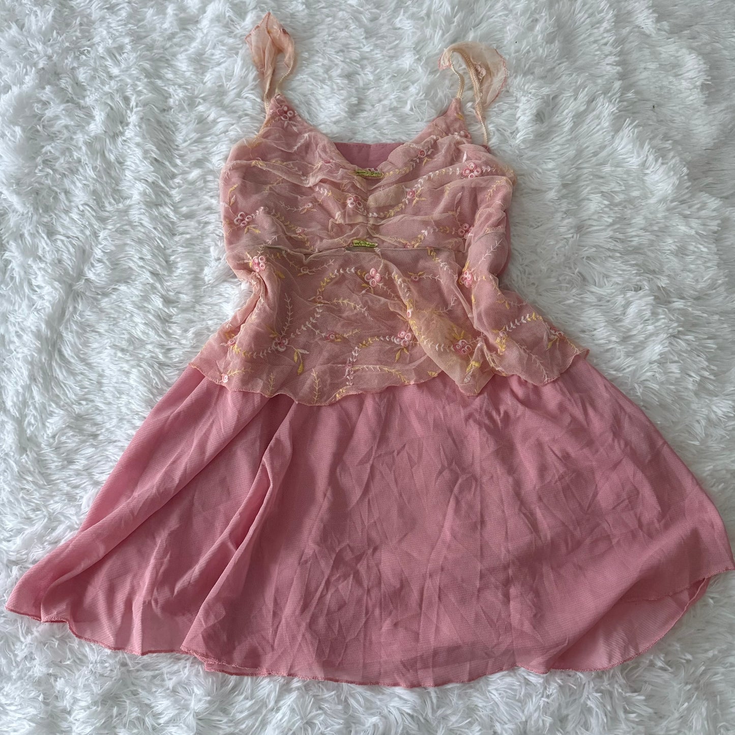 pink raspberry grapefruit cocktail slip dress