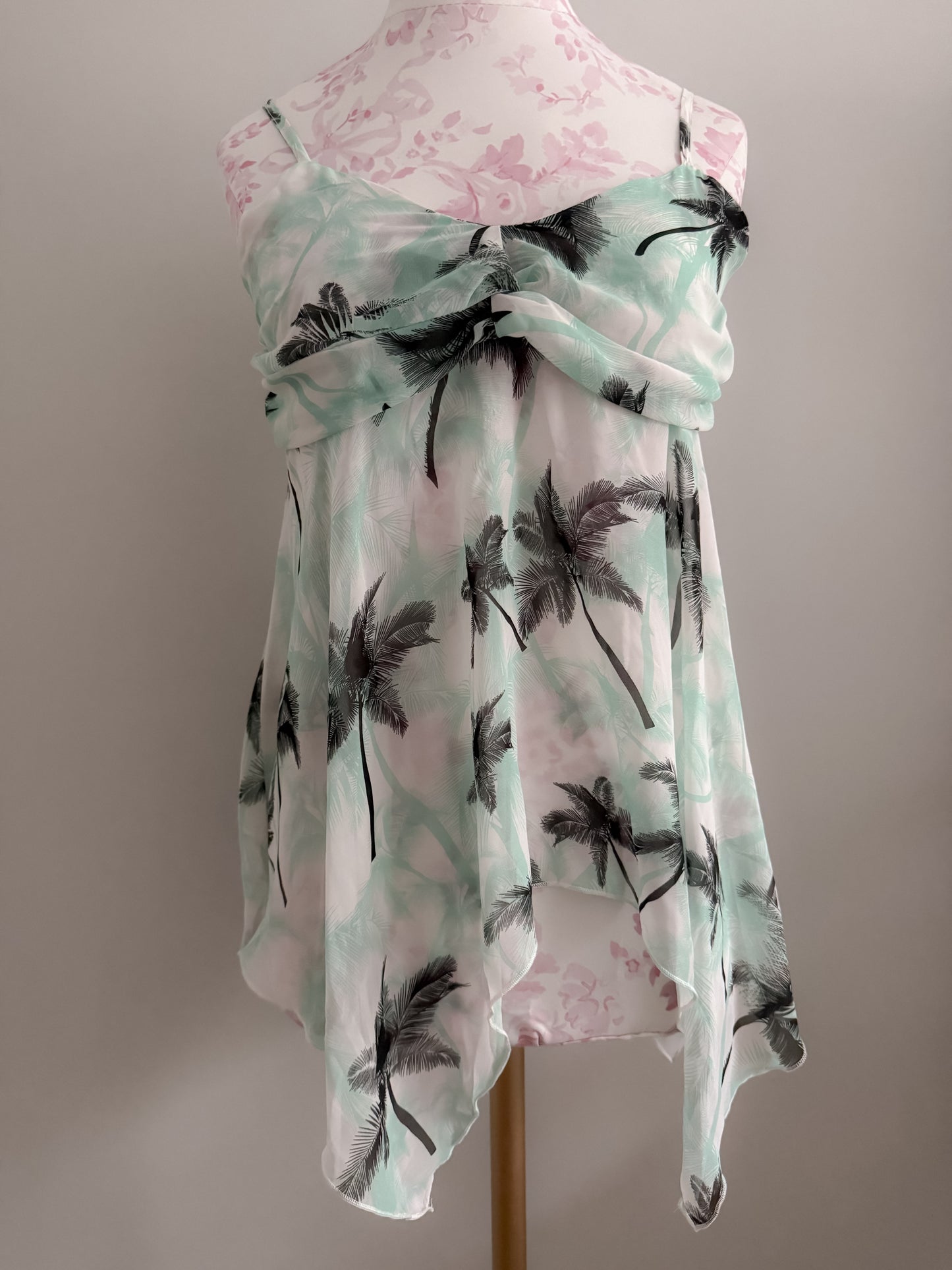 coconut palm cooler cocktail camisole