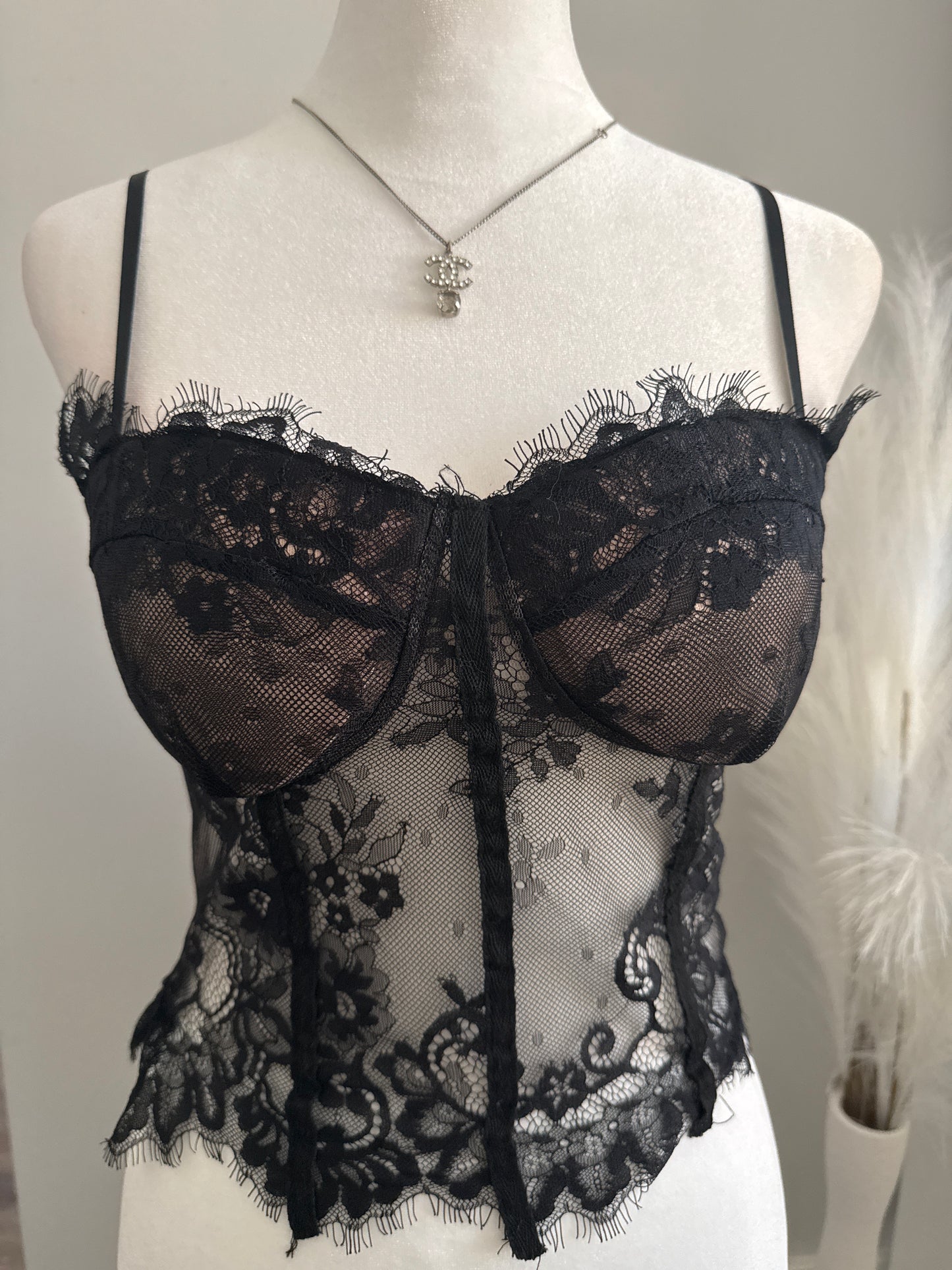 black licorice bellini camisole