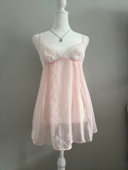 pink lychee mai tai cocktail slip dress