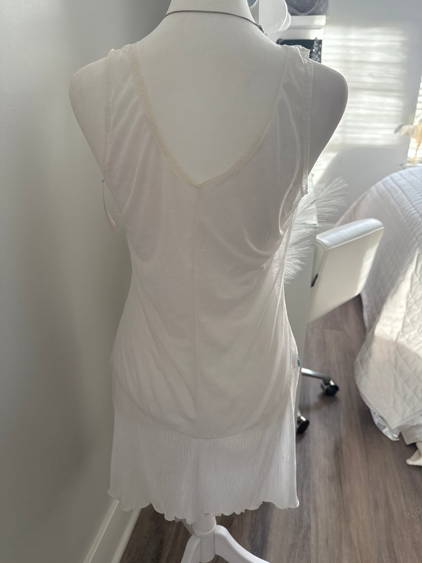 frozen vanilla bean mint margarita slip dress