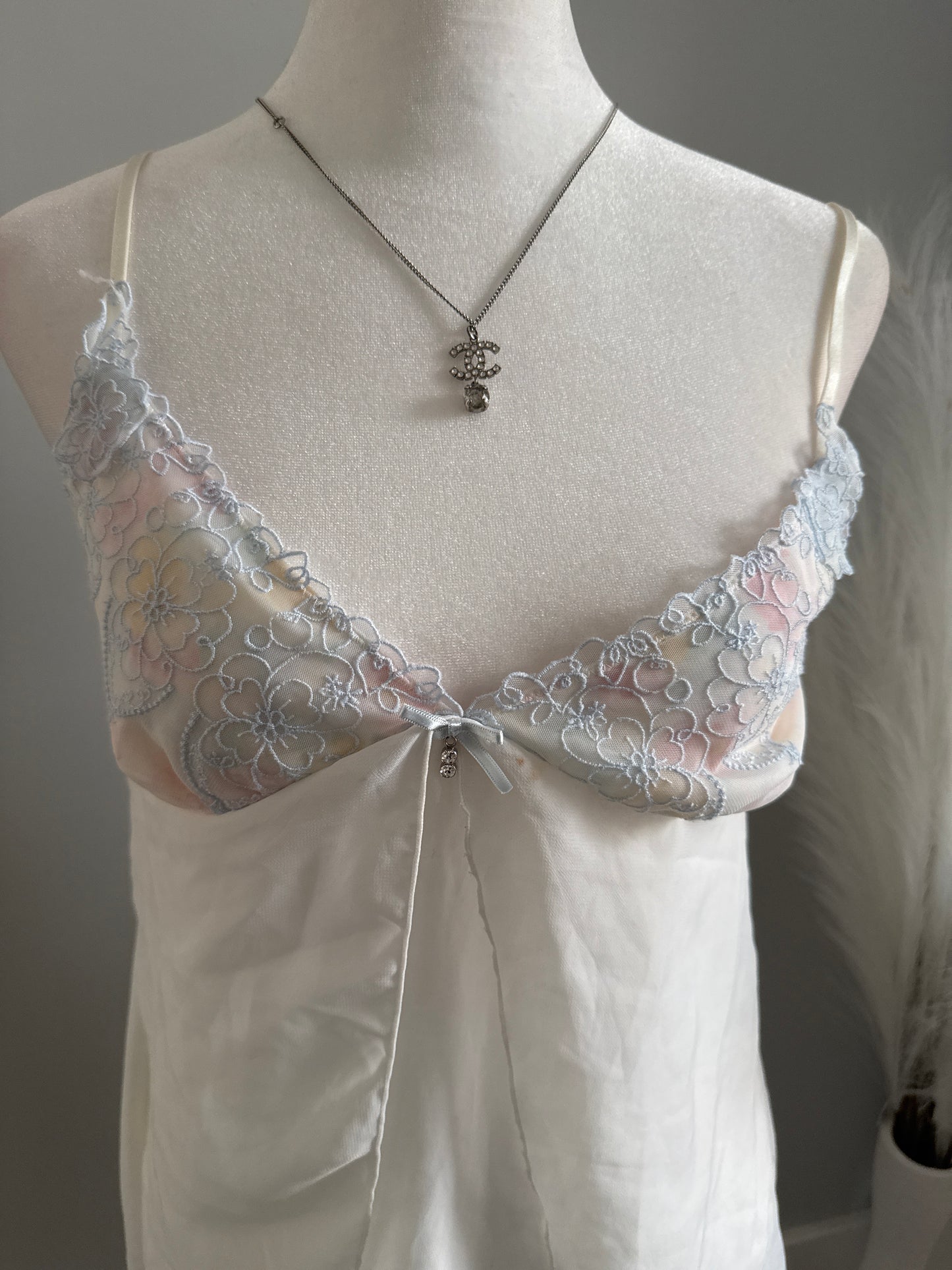 dream marshmallow martini slip dress