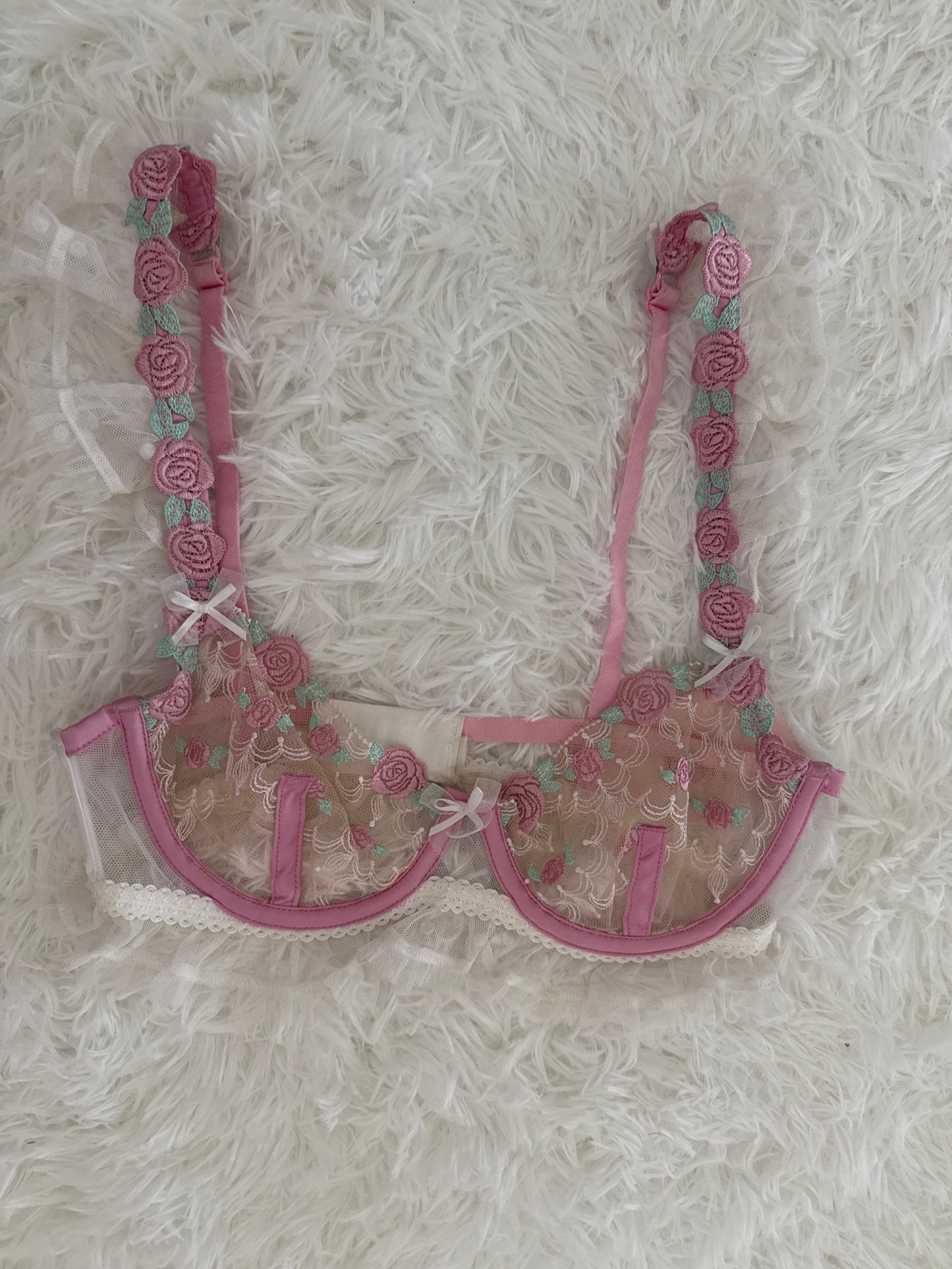 rosewater spritz bralette
