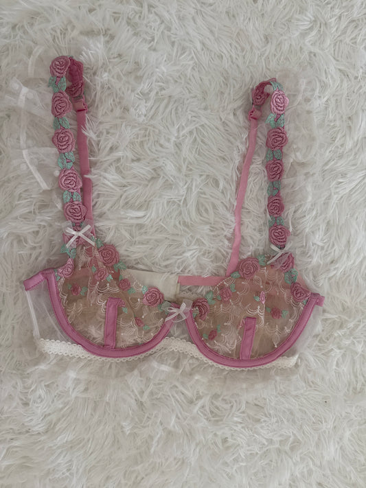 rosewater spritz bralette