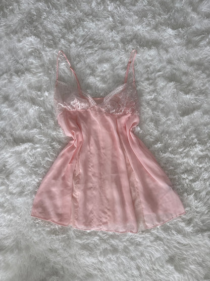 pink lychee mai tai cocktail slip dress