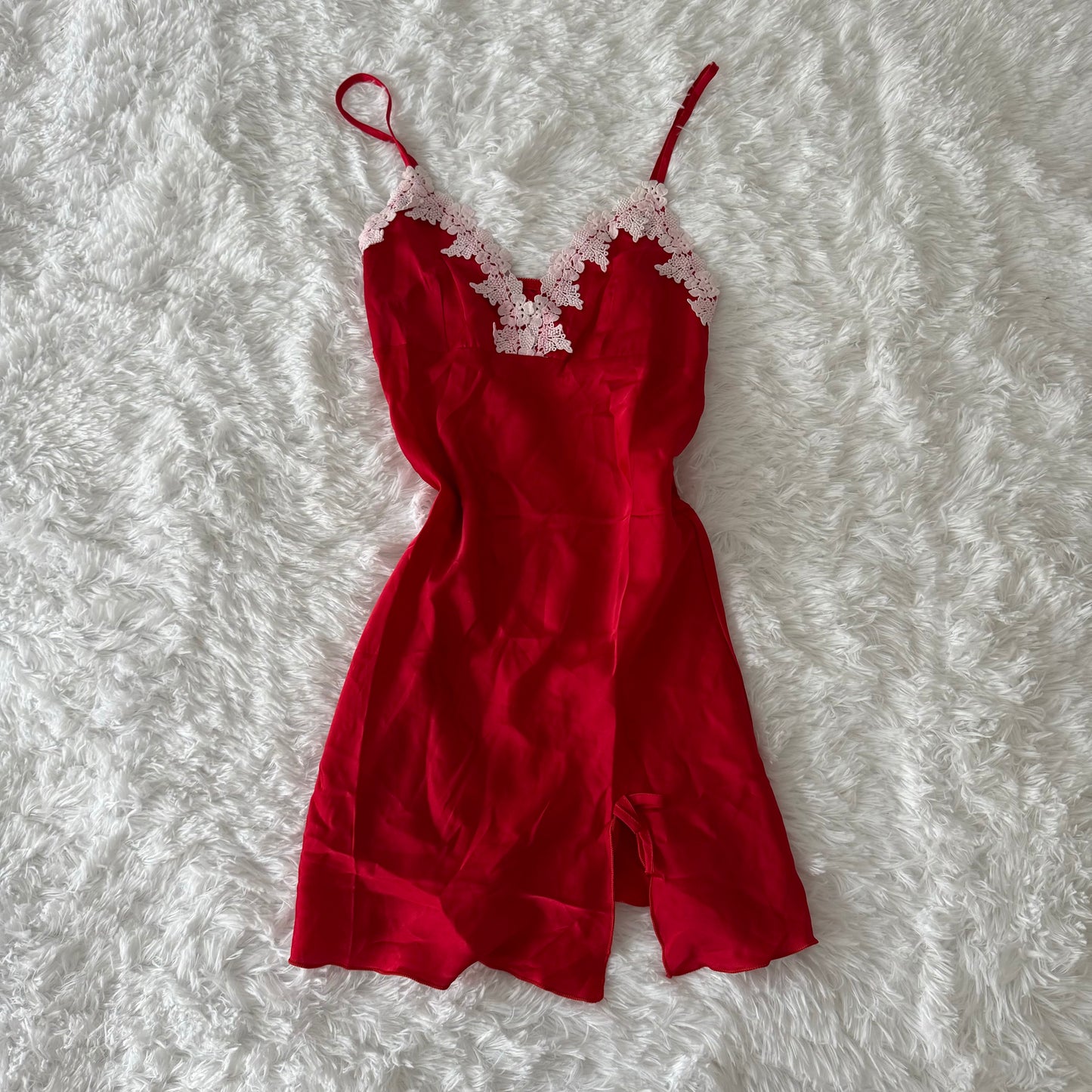 cherry rum punch cocktail slip dress