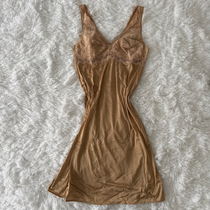 nutmeg spice martini slip dress