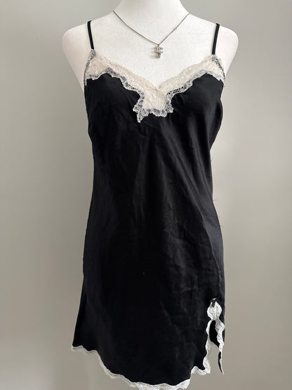 midnight martini cocktail slip dress