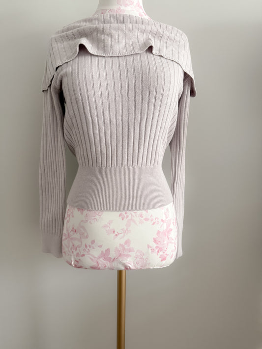 lilac bloom margarita sweater