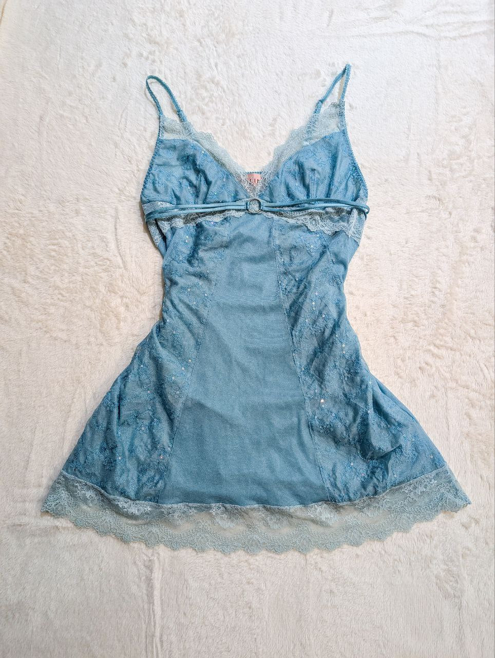 water lily cocktail slip dress