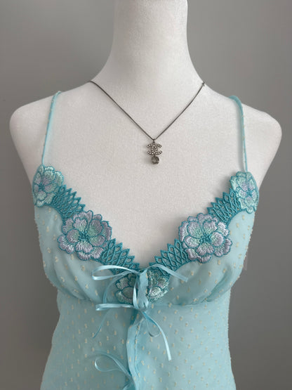 blue peony margarita camisole