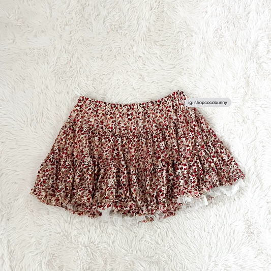 meadow floral garden skirt