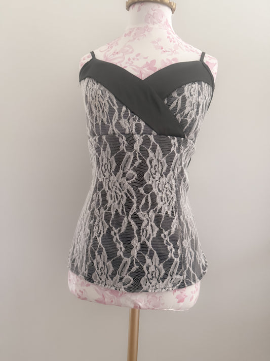 silver berry splash mojito camisole