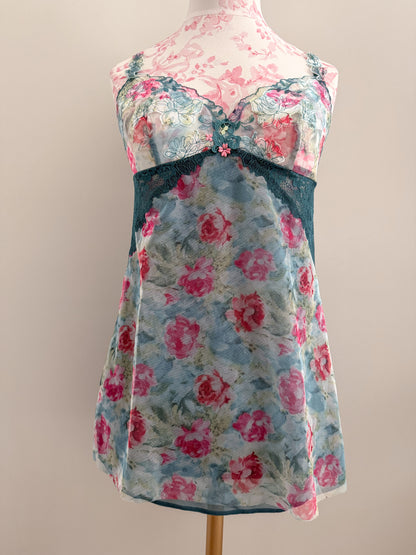 peony dream mist sangria babydoll