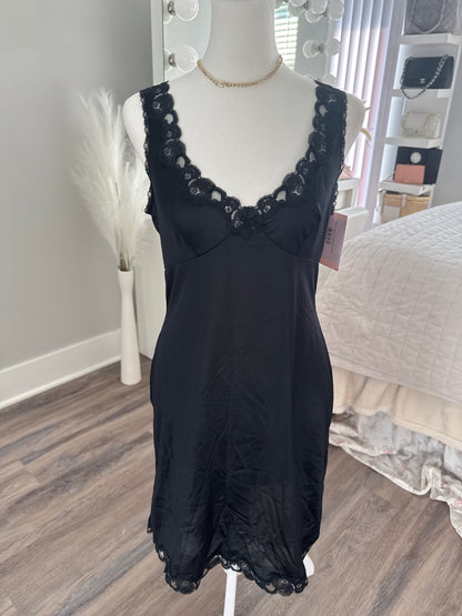 black plum berry martini slip dress