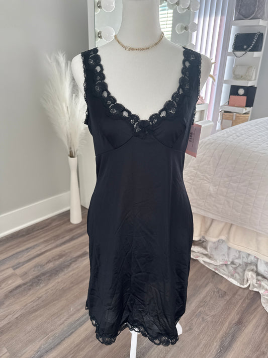 black plum berry martini slip dress