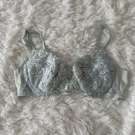 blue elderflower cocktail bralette
